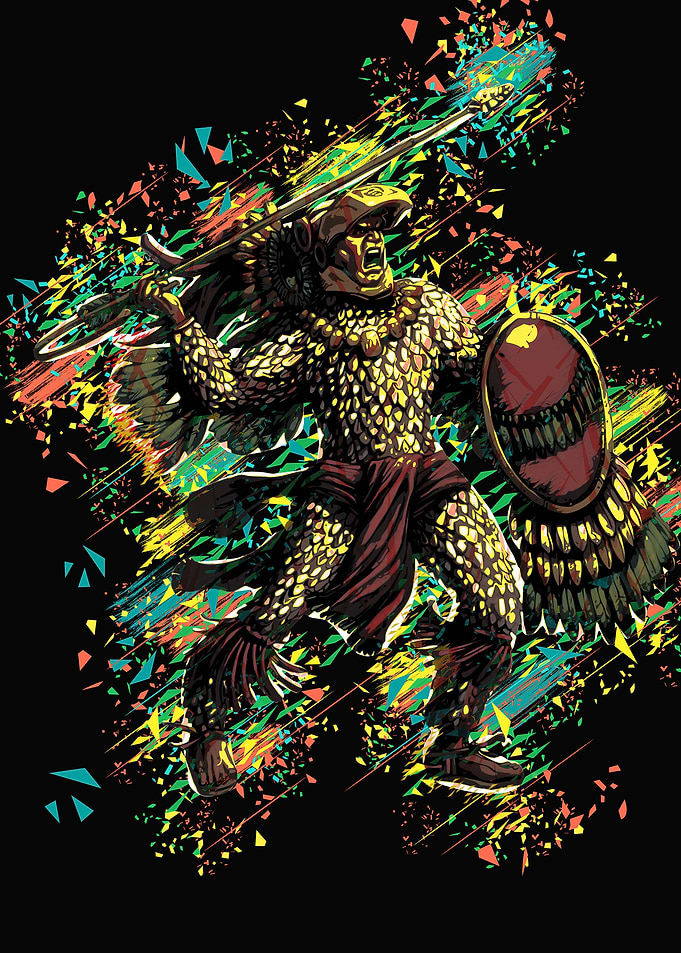 Aztec Eagle Warrior