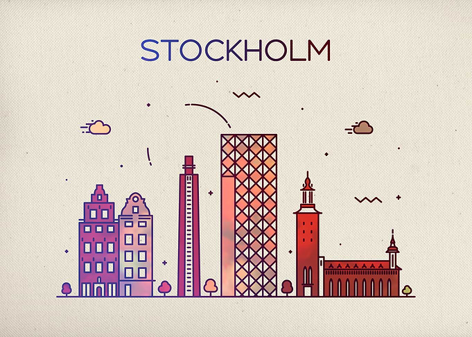 Stockholm City Skyline Fun
