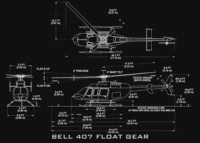 BELL 407 FLOAT GEAR