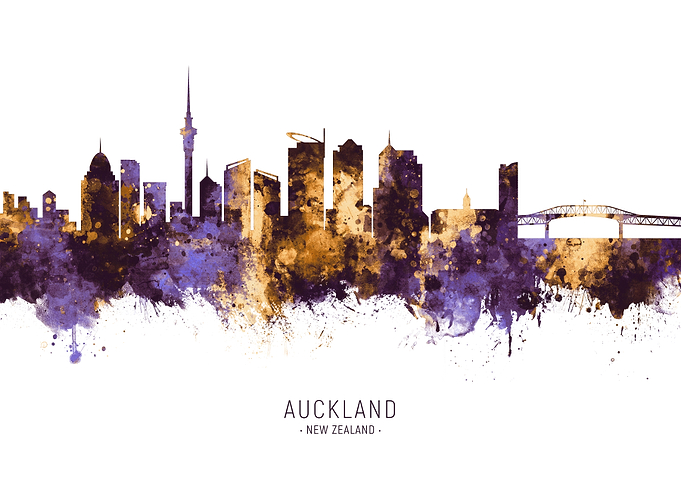 Auckland Skyline