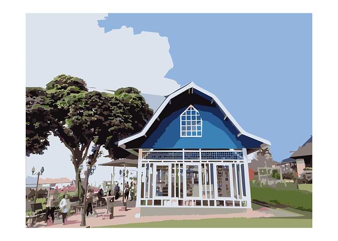 Dutch Blue House