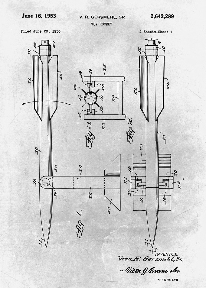 No376 Toy Rocket