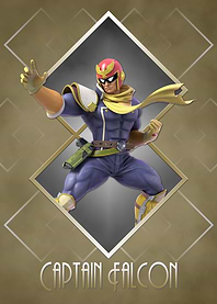 Art Deco Captain Falcon