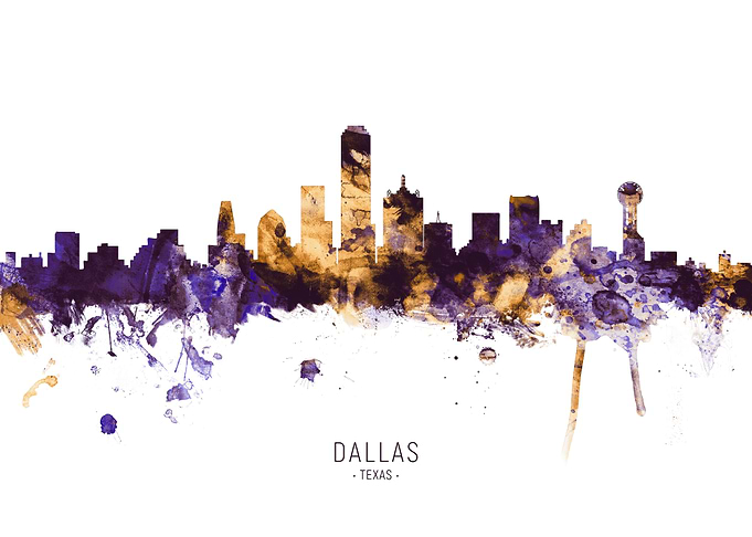 Dallas Texas Skyline
