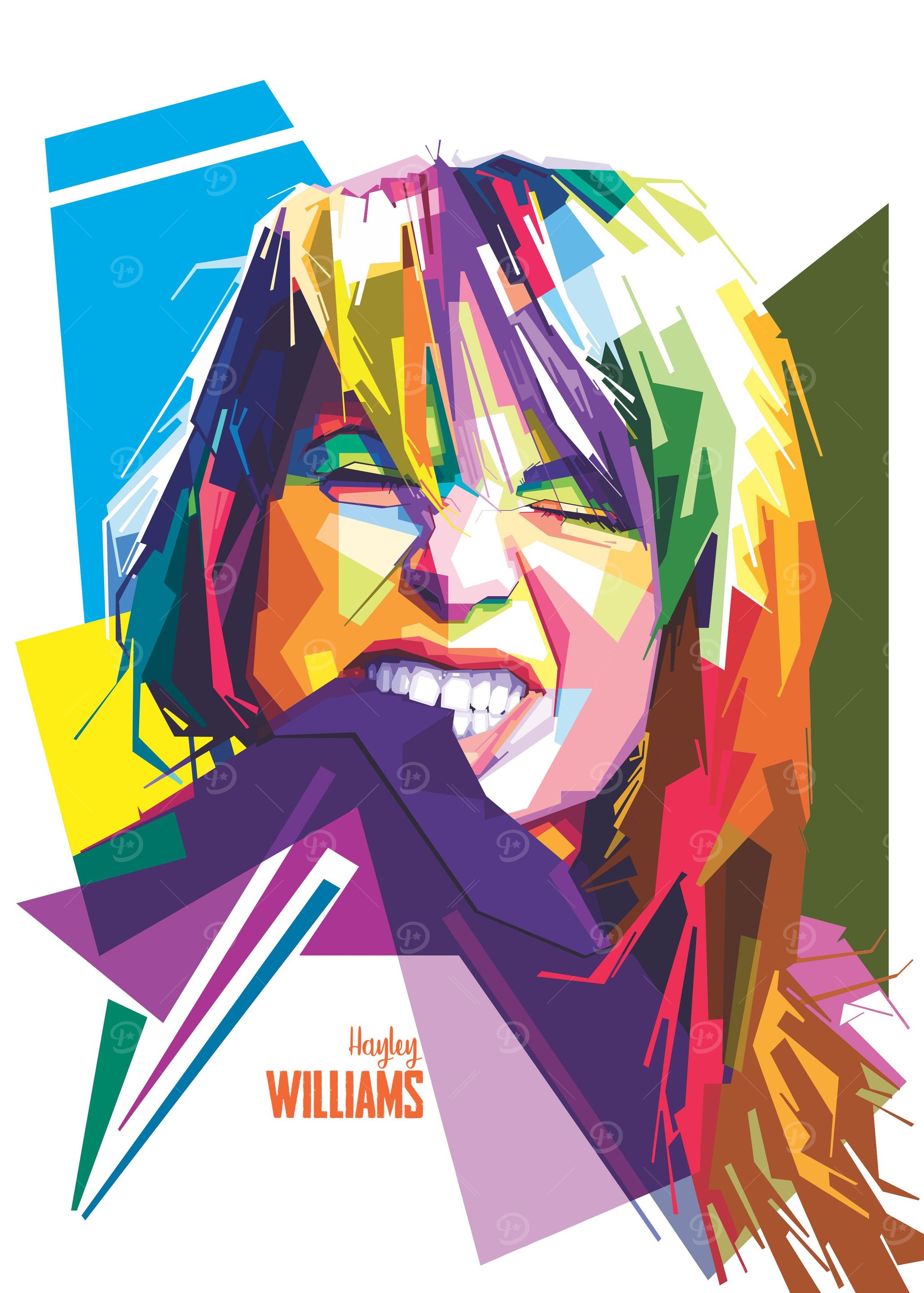 Hayley Williams popart