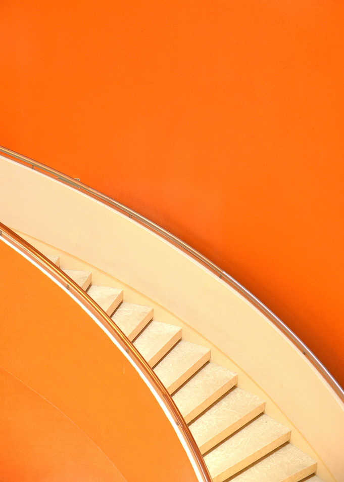 And it was all orange