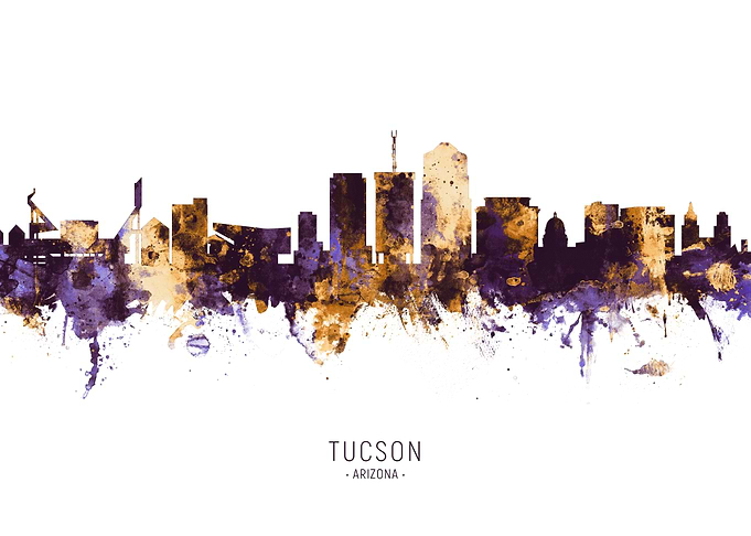 Tucson Arizona Skyline