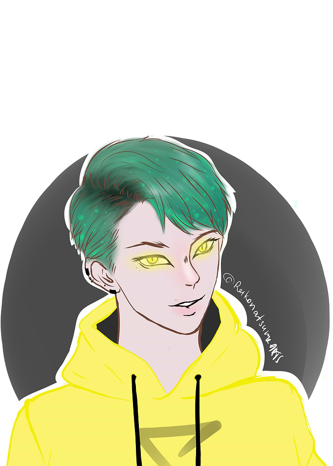 Anime style man