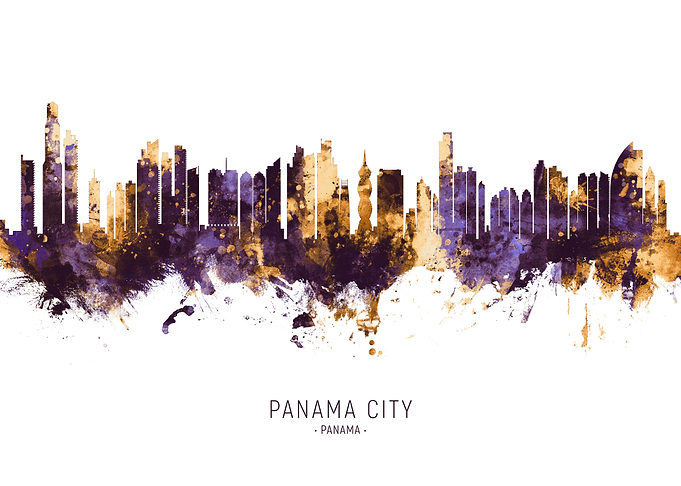 Panama City Panama Skyline