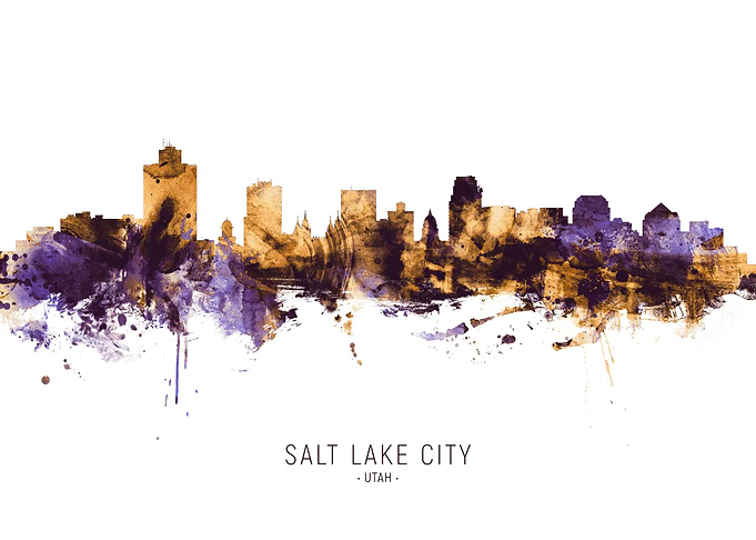 Salt Lake City Skyline