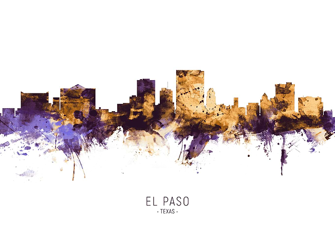 El Paso Texas Skyline