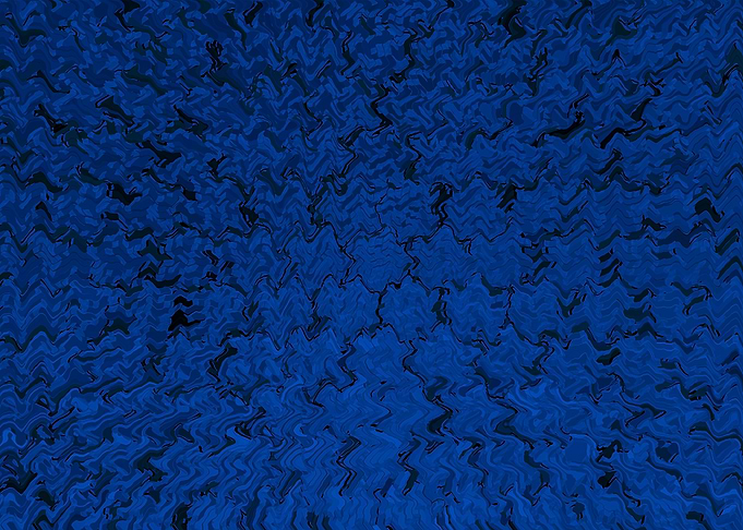 Abstract blue art