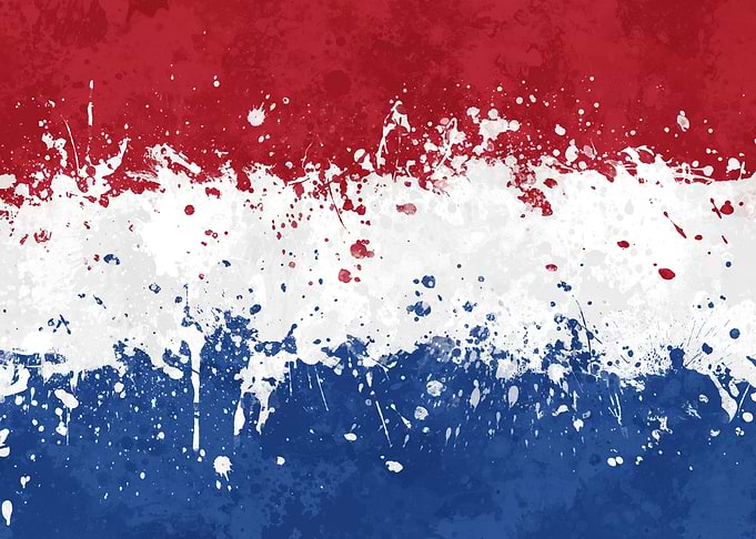 Netherlands Flag Grunge