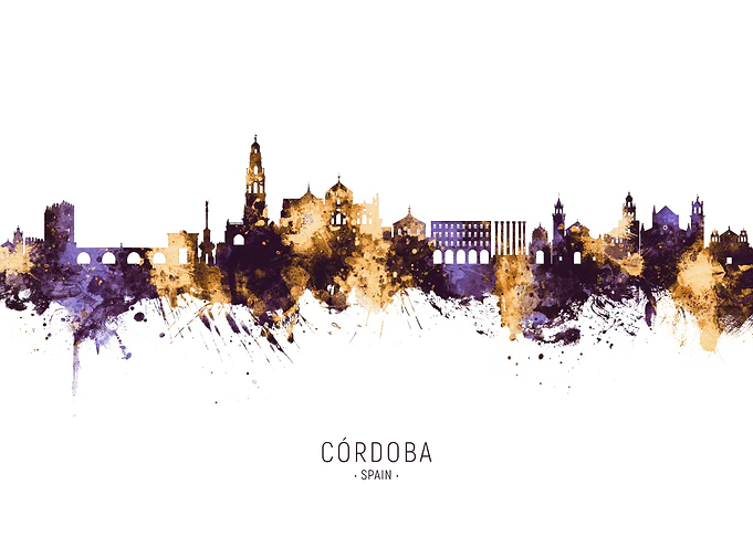 Cordoba Spain Skyline