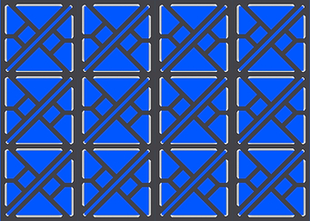 Black and blue pattern