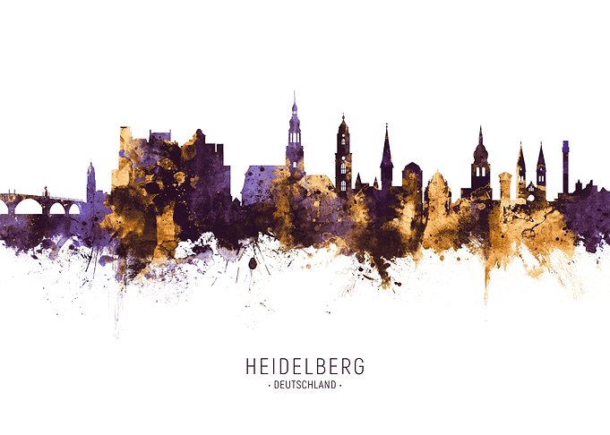 Heidelberg Skyline