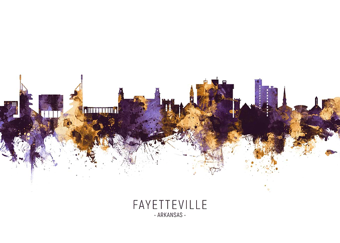 Fayetteville Skyline