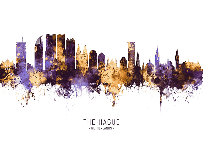 The Hague Skyline