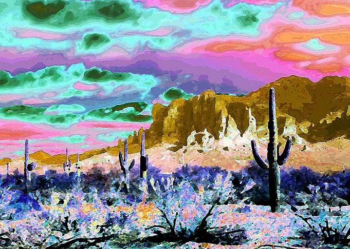 Superstition Mountain Art