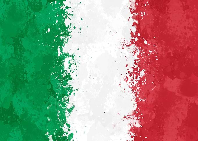 Italy Flag Grunge