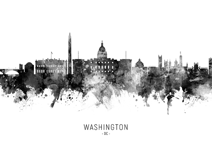 Washington DC Skyline