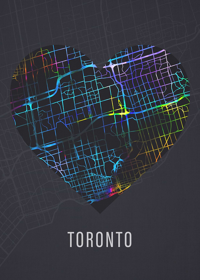 Toronto Canada City Street