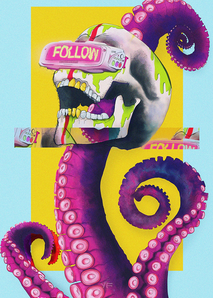 Lowbrow Skull