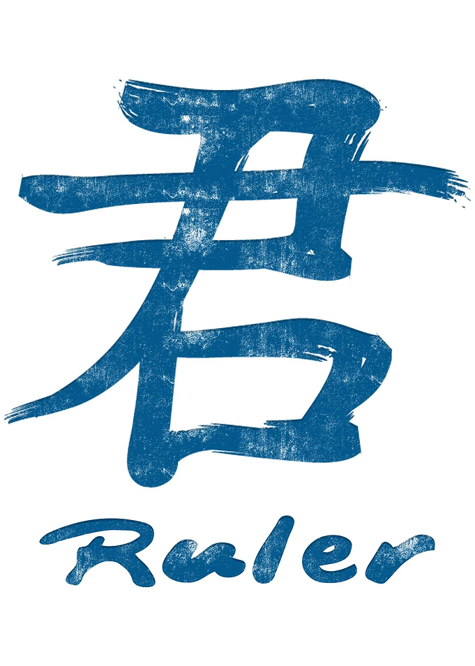 Chinese Character Ruler