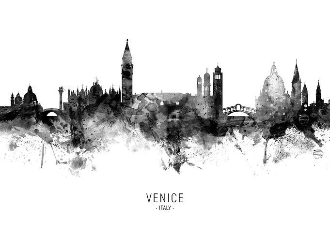 Venice Italy Skyline