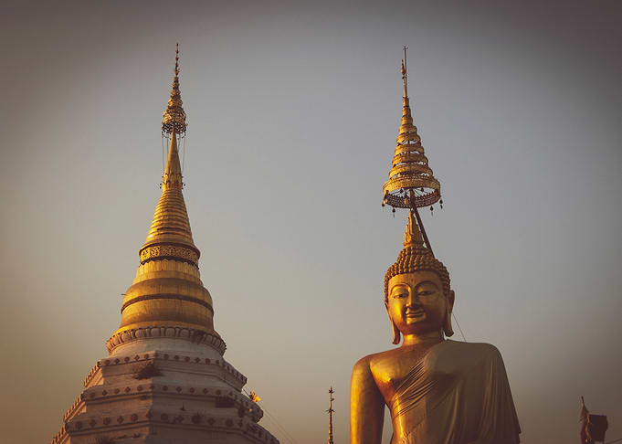 Sunset Buddha
