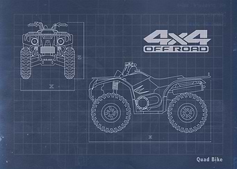 Quad Bike Blueprint