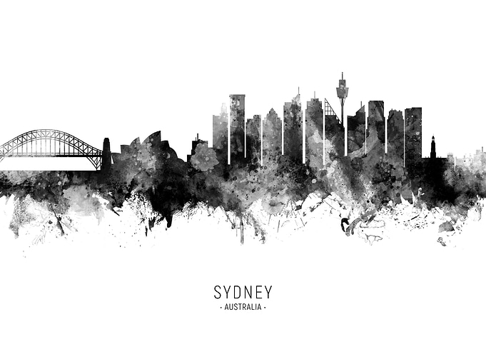 Sydney Australia Skyline