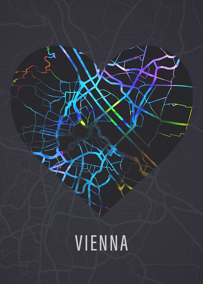 Vienna Austria City Street