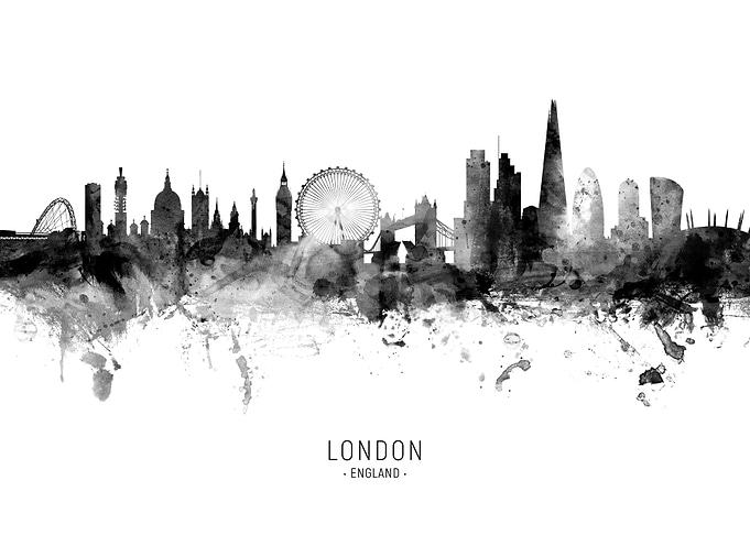 London England Skyline