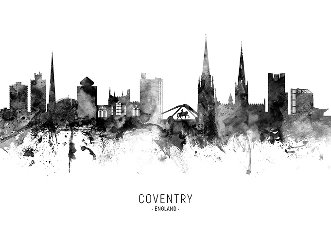 Coventry England Skyline