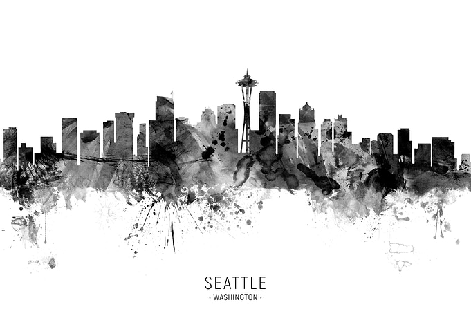 Seattle Washington Skyline