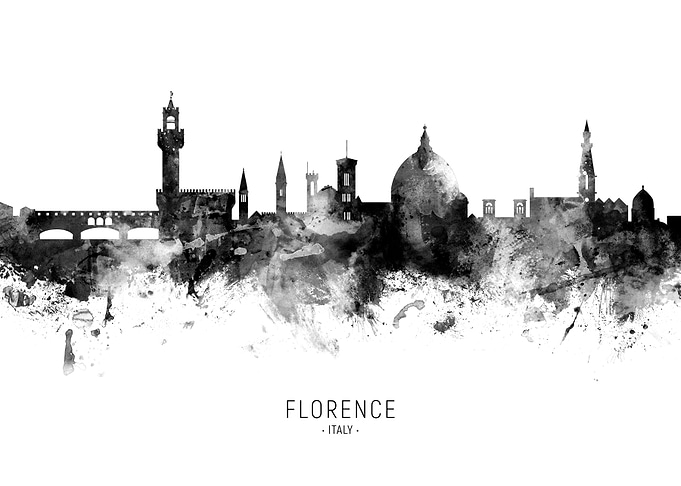 Florence Italy Skyline