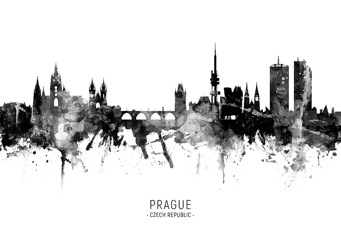 Prague Skyline