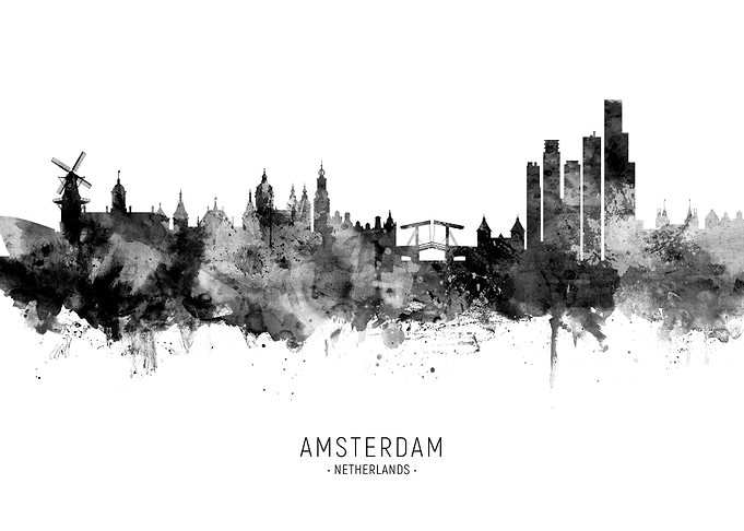 Amsterdam Skyline
