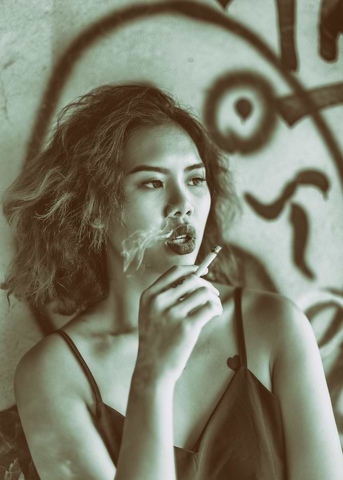 Model portrait