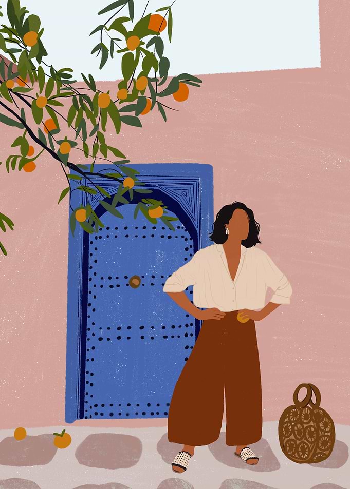 Pink Walls and Morocco