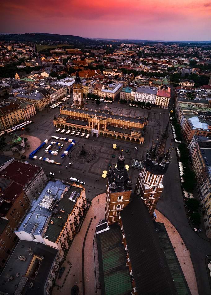 Rynek w Krakowie