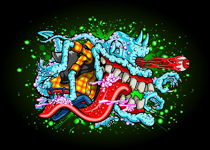 man monster