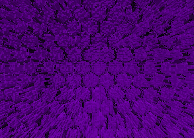 Abstract geometric texture