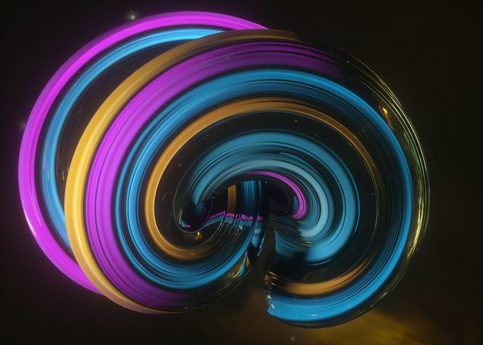 Abstract Neon