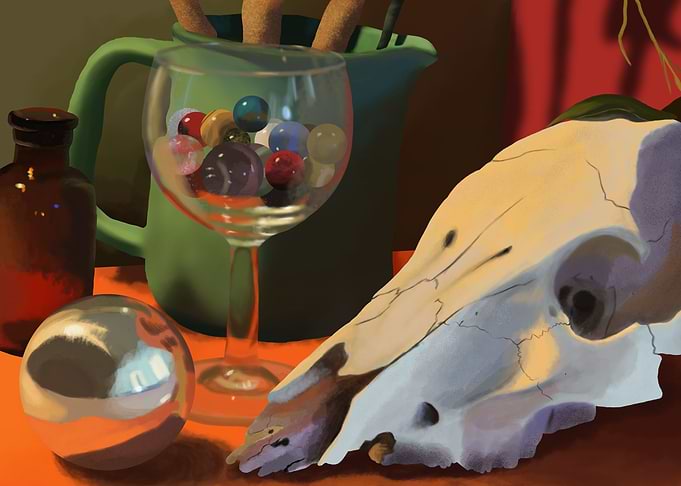 Skull Composition