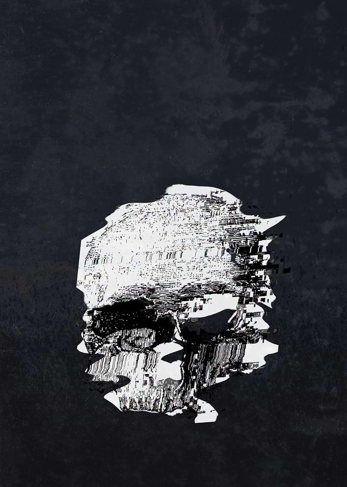 Glitched Skull