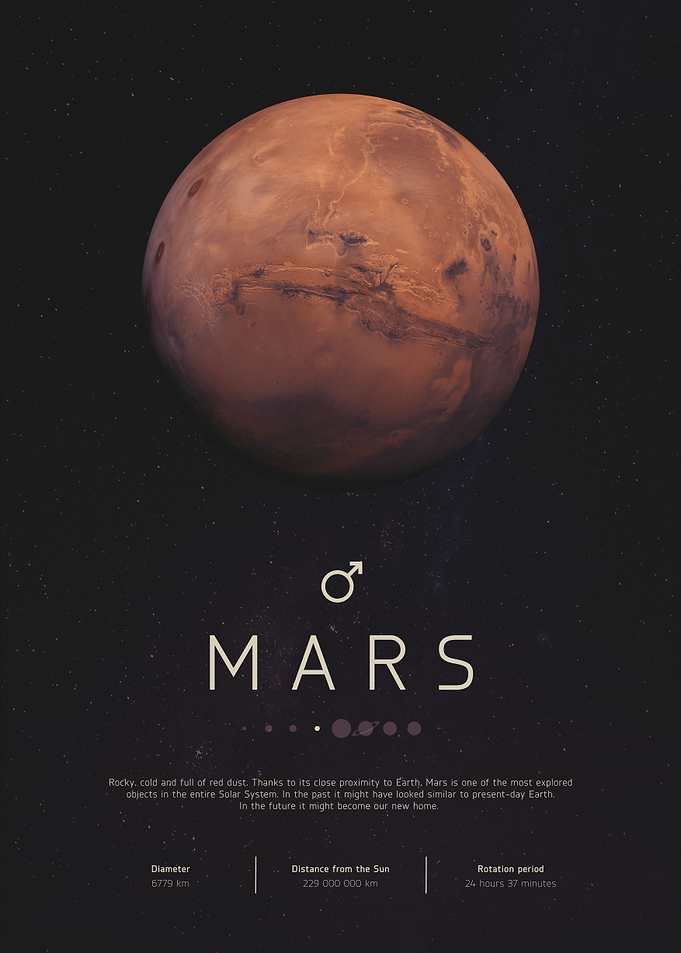 Mars Poster