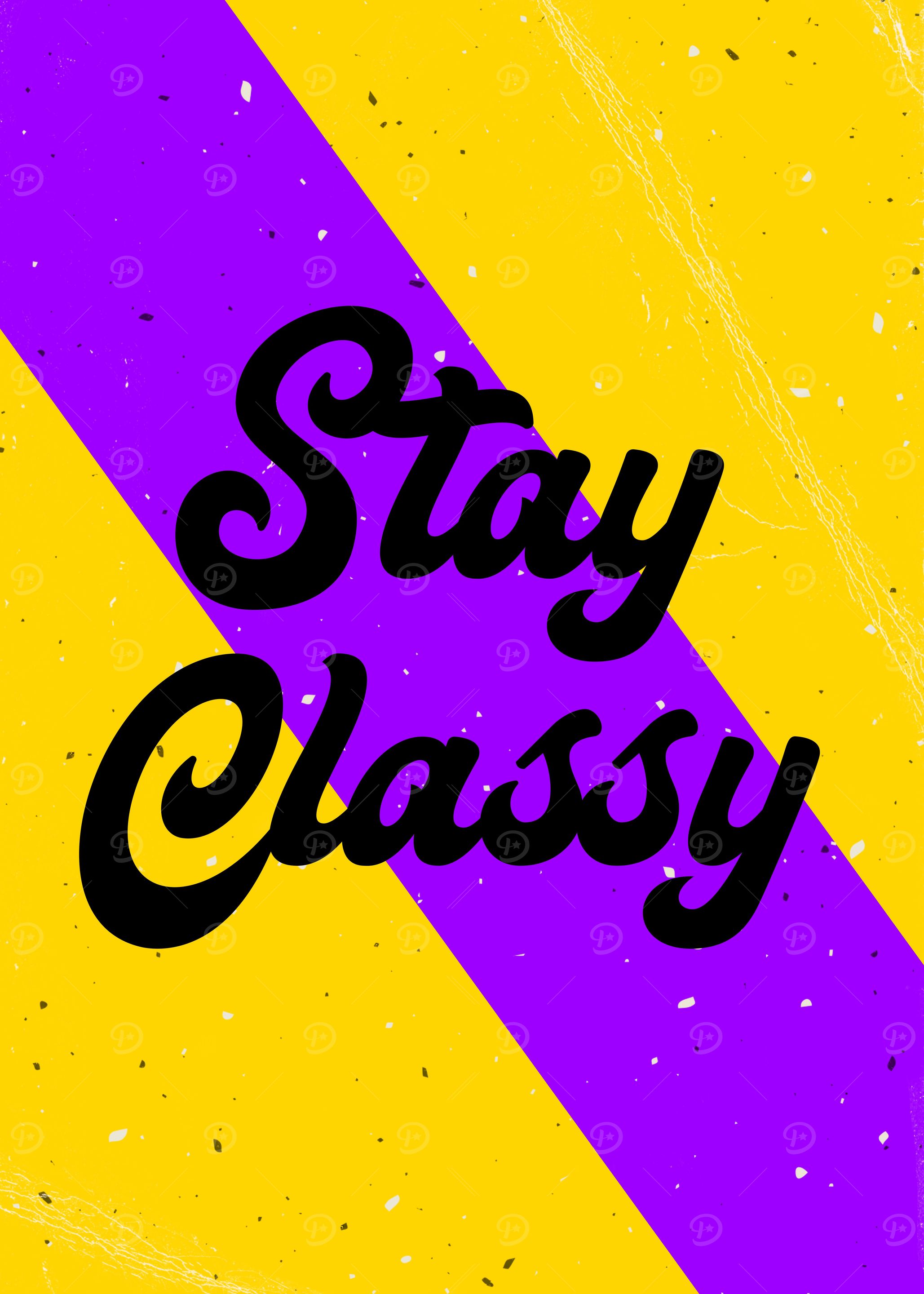 Stay Classy