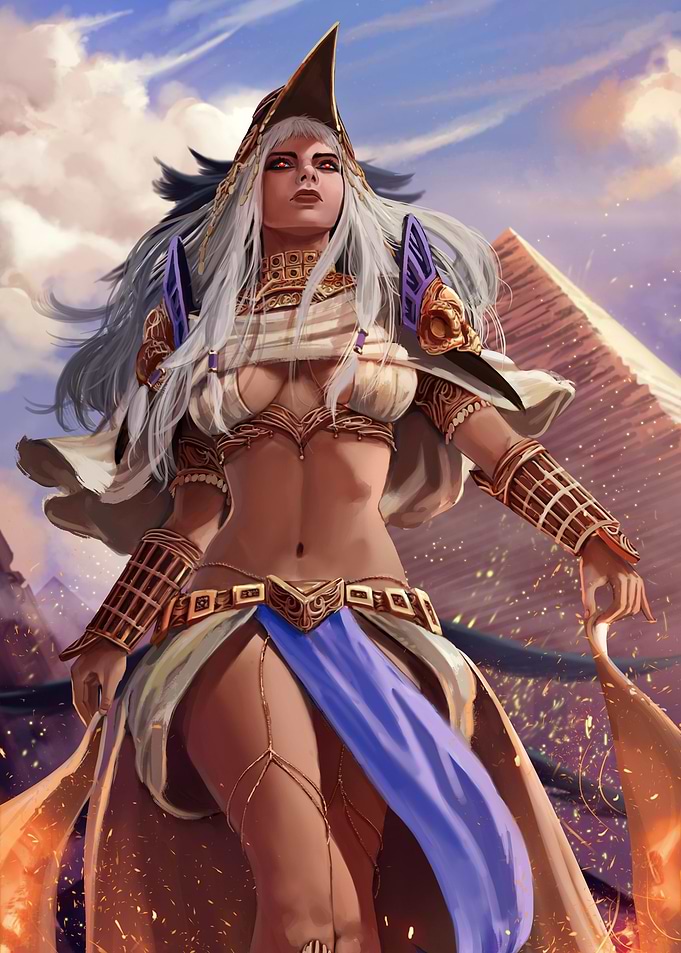 The Fire Shamaness Urdeva